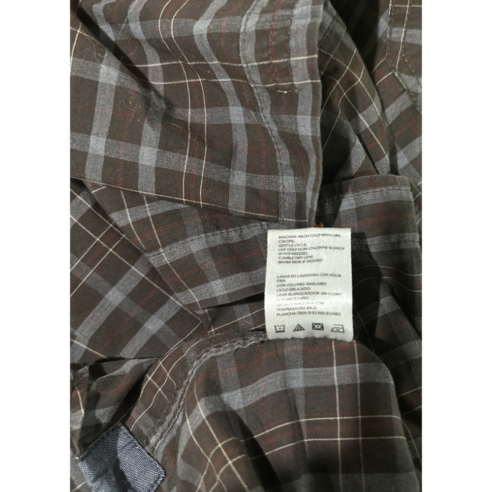 Vintage Weatherproof Long Sleeve Button Down Shirt Size Large - Picture 7 of 8